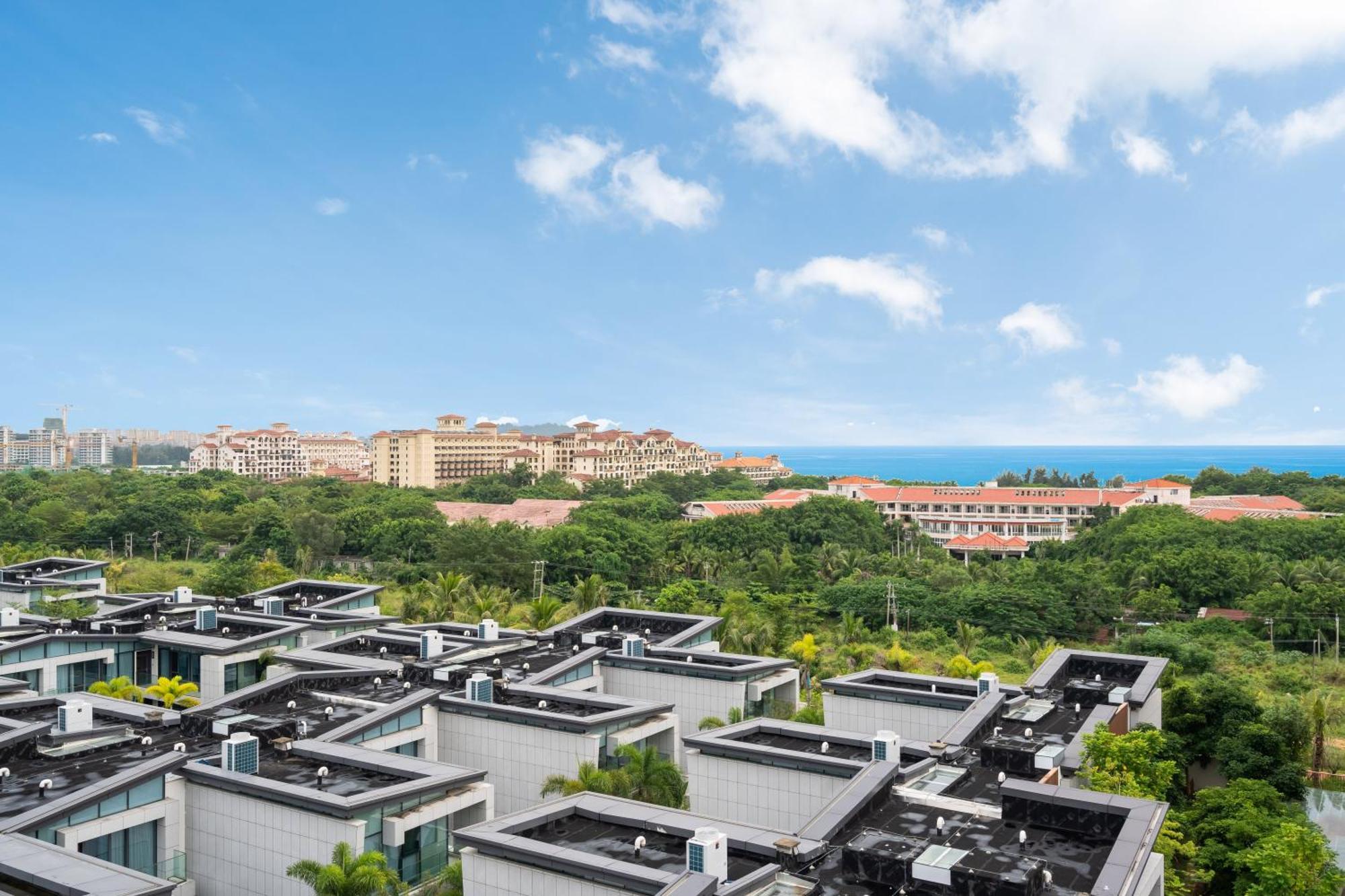 Sanya Haitang Bay Muyu Time Seaview Apartment Ngoại thất bức ảnh